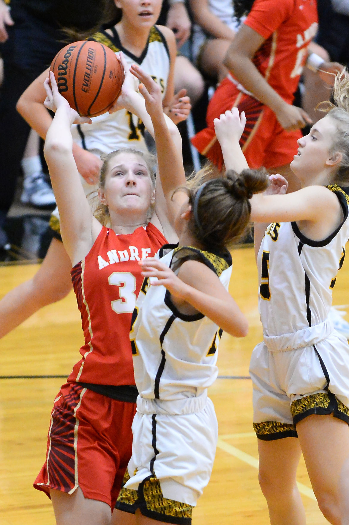 Andrean at Kouts girls basketball